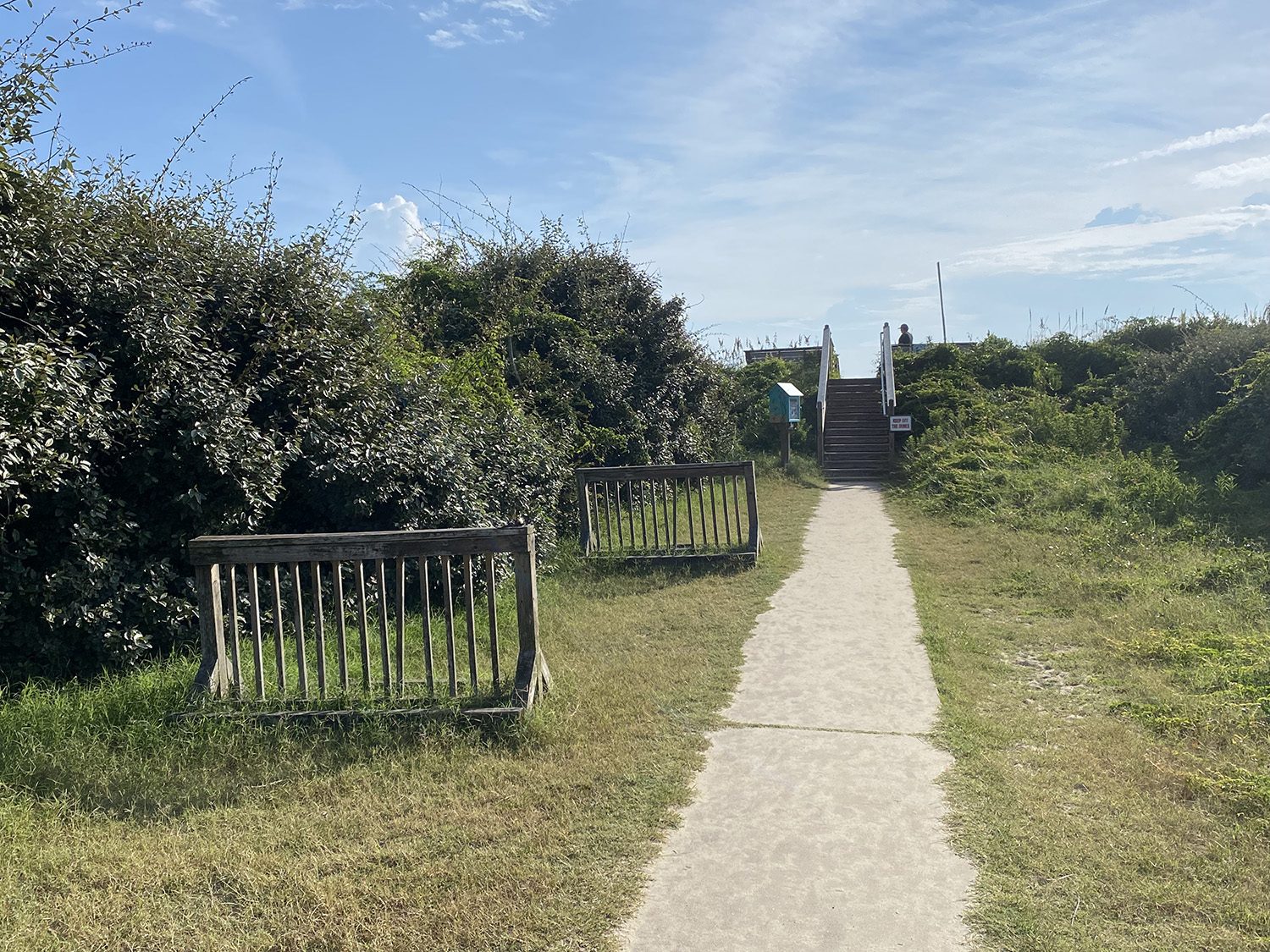 Dogwood Trail Beach Access Walkway, Bike Racks, Stairs and Dune Deck